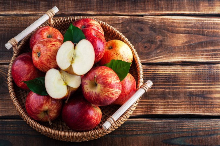 Frische Äpfel senken den Cholesterinspiegel