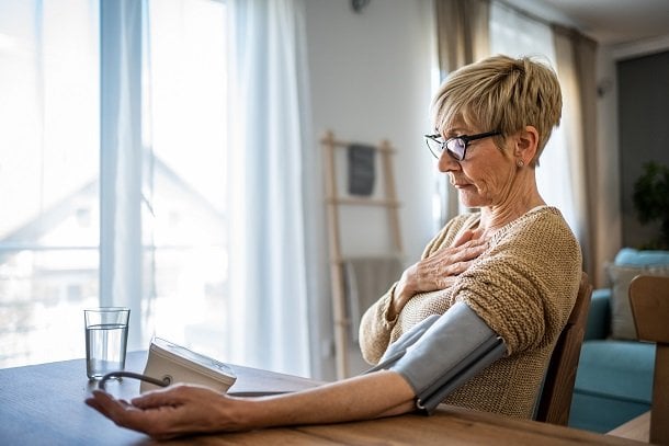 Bluthochdruck und Herzprobleme durch zu viel Cortisol