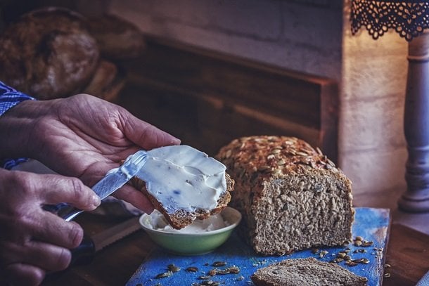 Magnesium in Lebensmitteln: Vollkornbrot